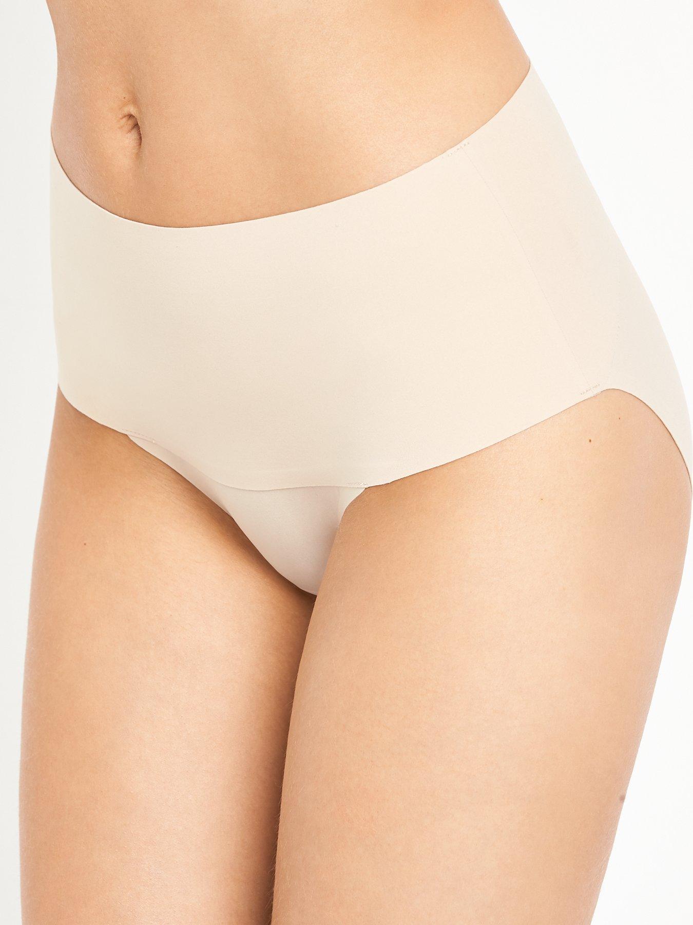 Spanx Oncore High Waisted Mid Thigh Short - Firm Control - Café Au Lait