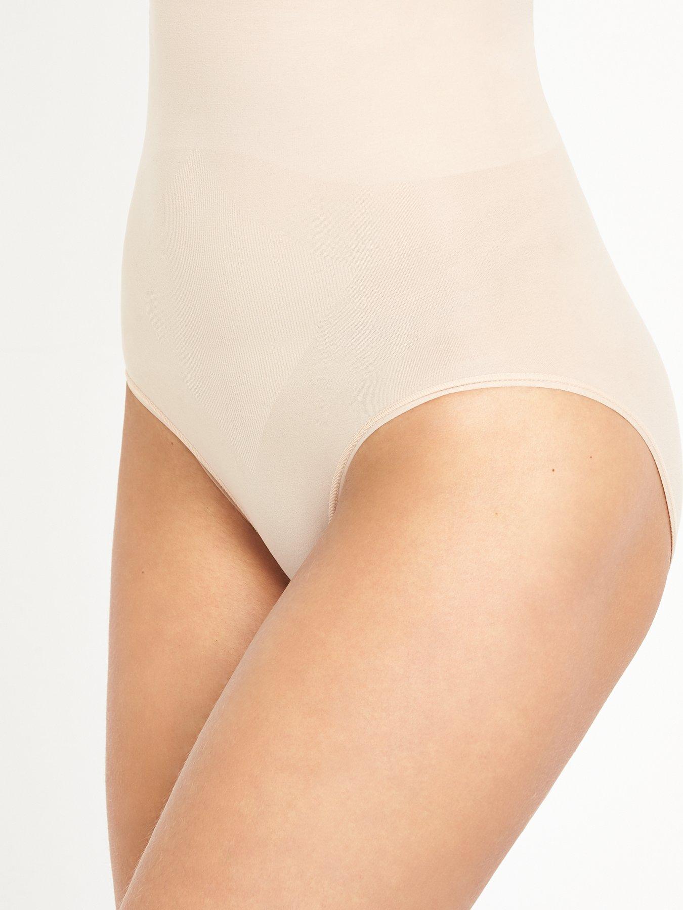 SPANX In-Power Line Super Higher Power Power Panties, G, Cocoa at