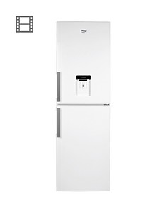 Beko CFP1691DW 60cm Frost Free Fridge Freezer with Water Dispenser - White
