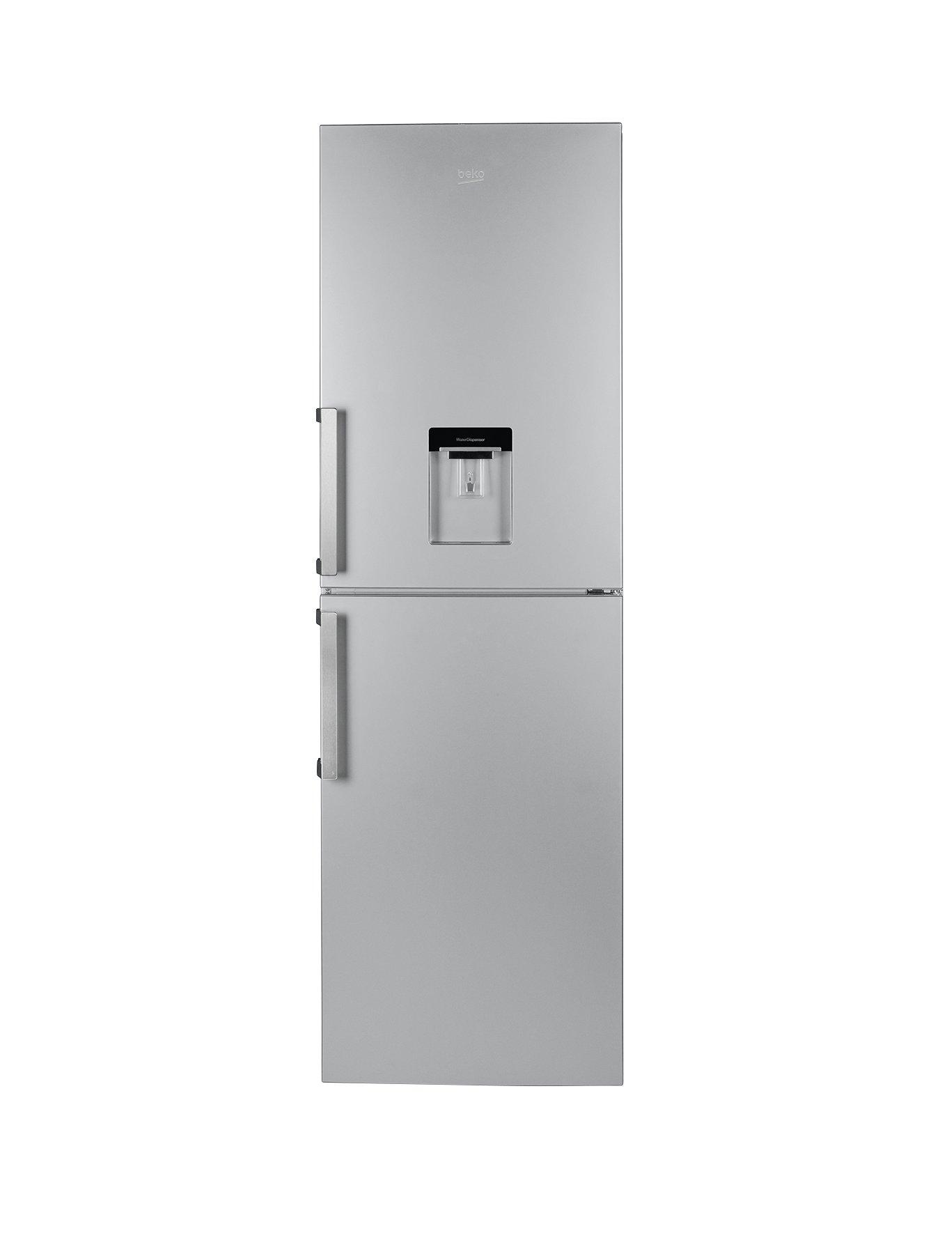 Beko Cfp1691Ds 60Cm Frost Free Fridge Freezer With Water Dispenser – Silver