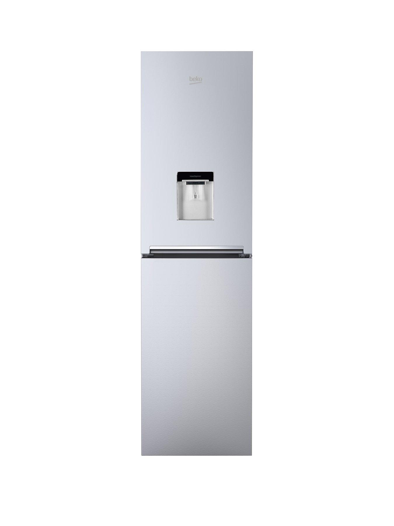 Beko Cfg1582Ds 55Cm Frost Free Fridge Freezer With Water Dispenser – Silver