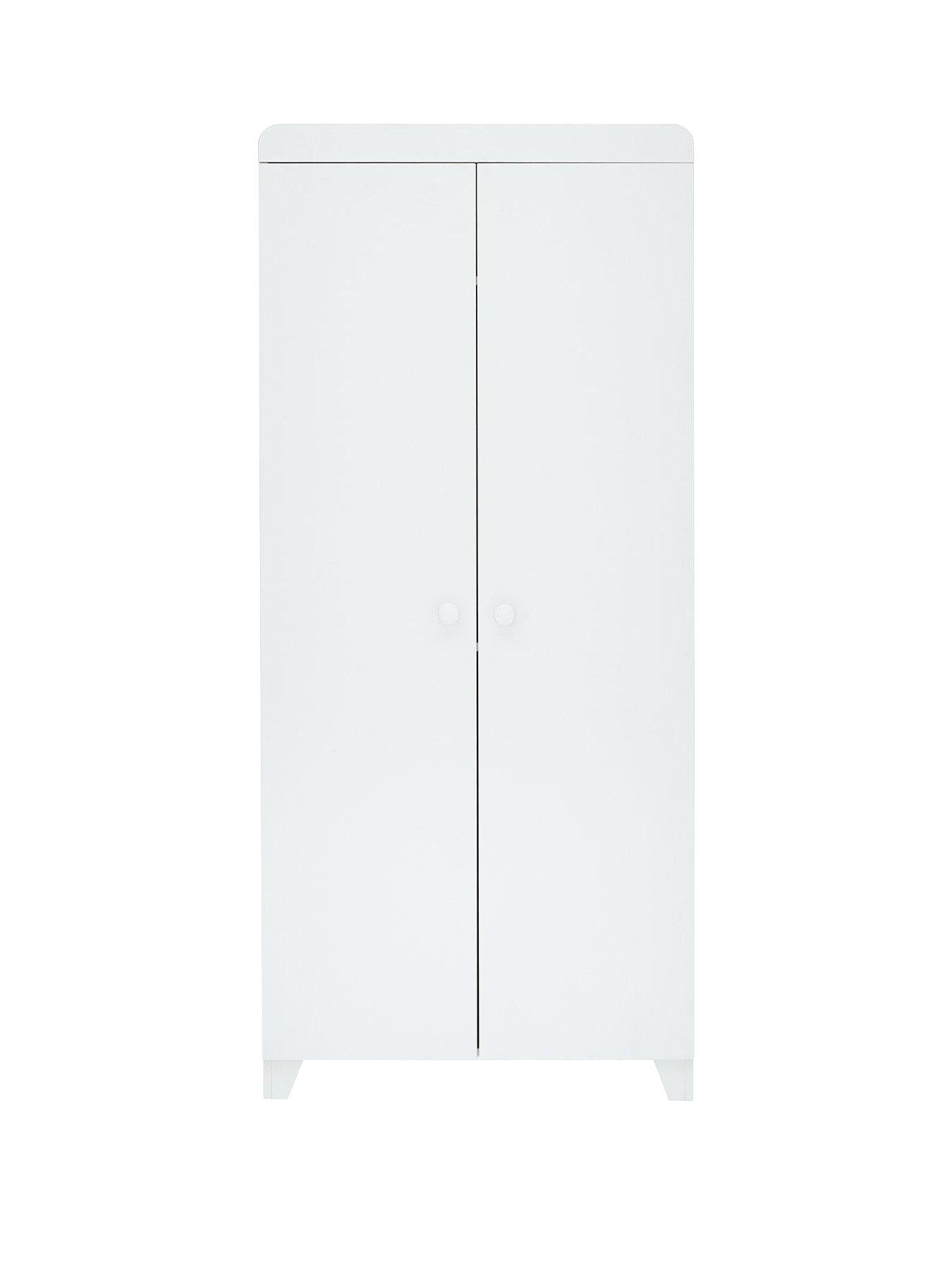 Little Acorns Classic White Wardrobe