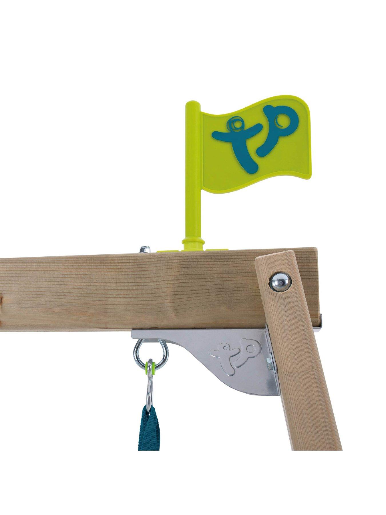 Image 4 of 7 of TP Forest Multiplay Wooden Swing Set &amp; Slide