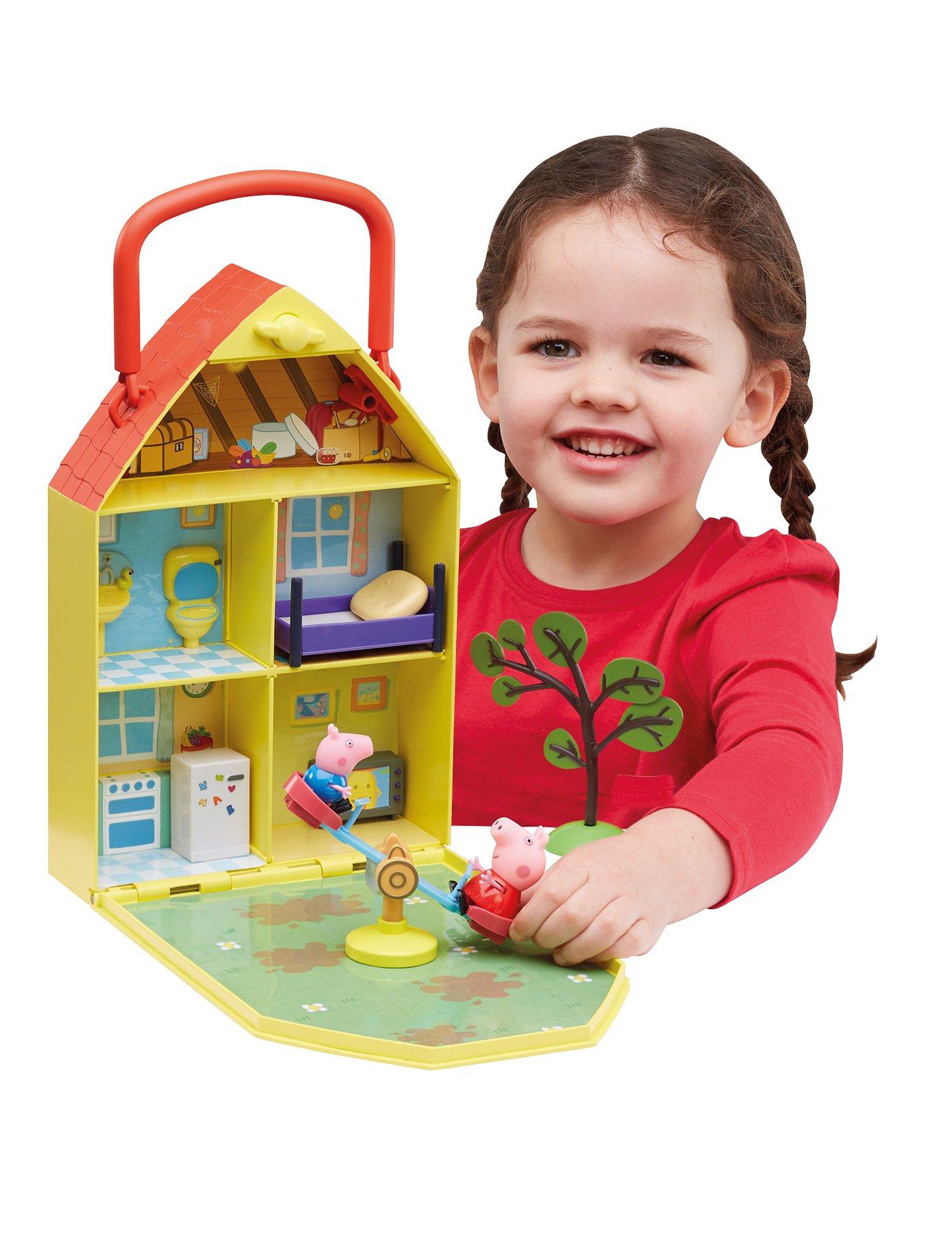 peppa pig home and garden playset