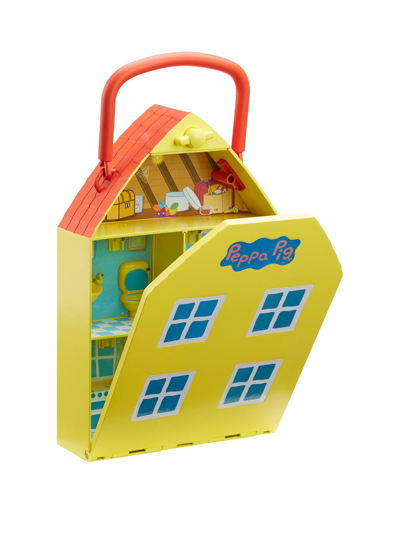 peppa house and garden playset