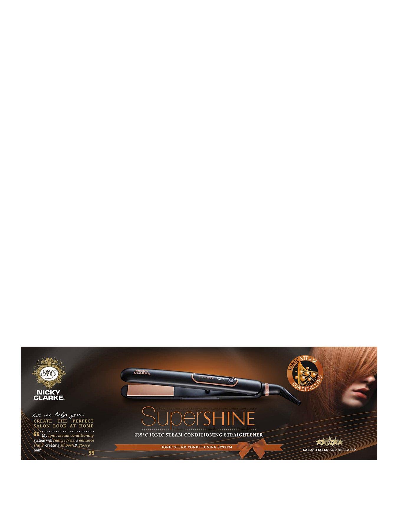 nicky clarke supershine hair straighteners