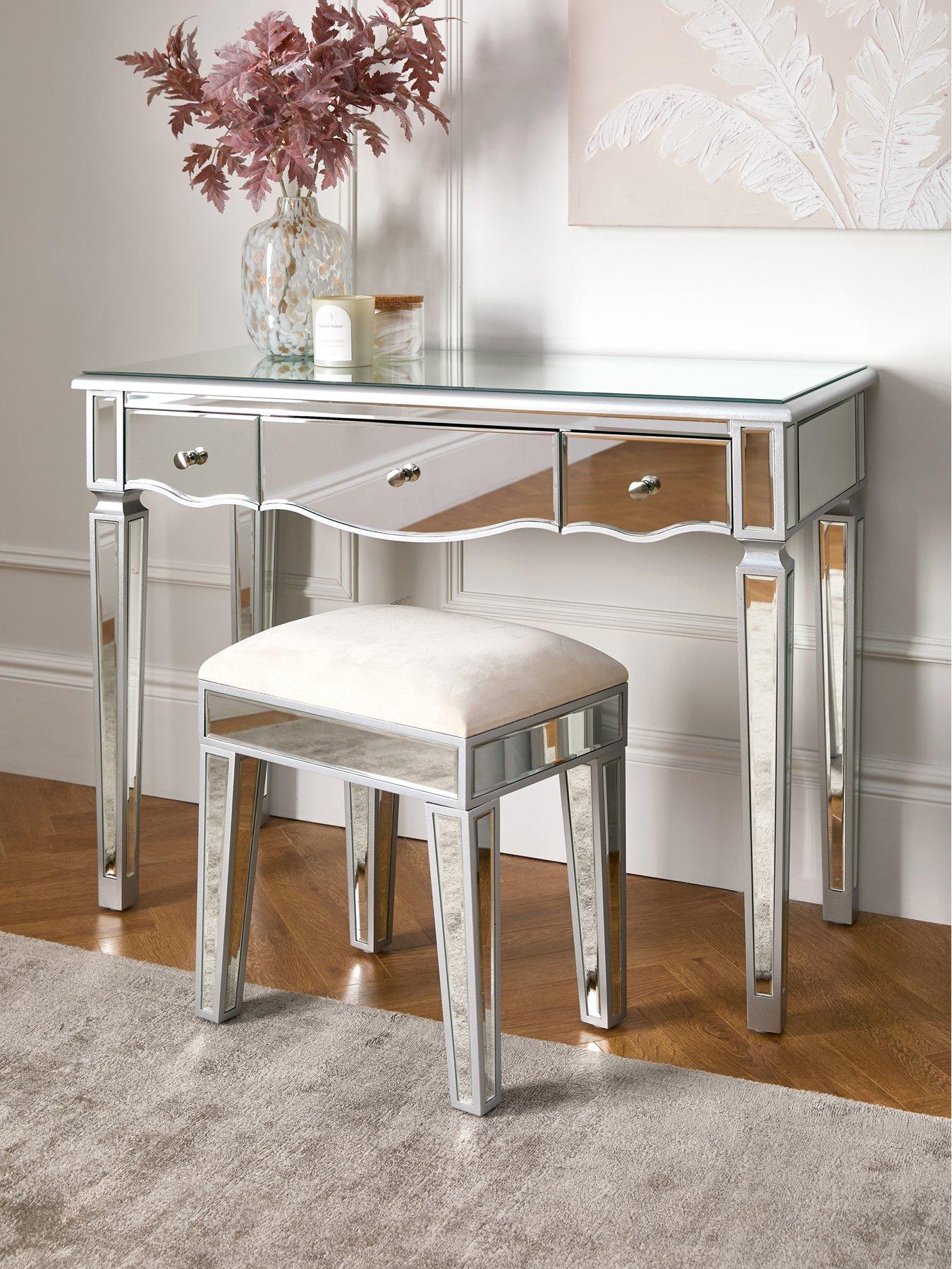 Very Home Mirage Dressing Table And Stool Set - Fsc Certified