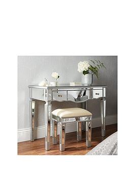 Product photograph of Very Home Mirage Dressing Table And Stool Set from very.co.uk