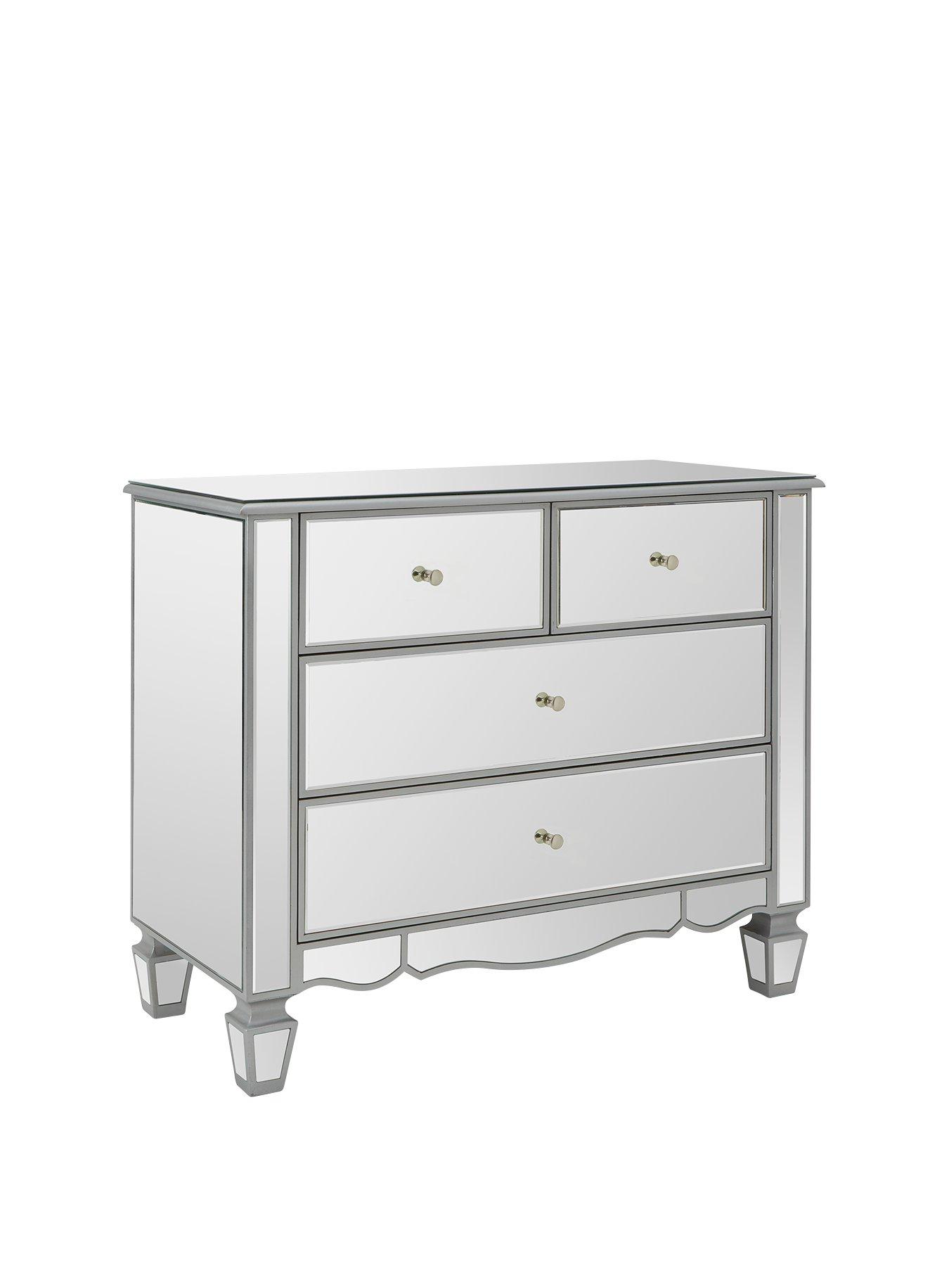 Mirage Mirrored 2 2 Drawer Chest