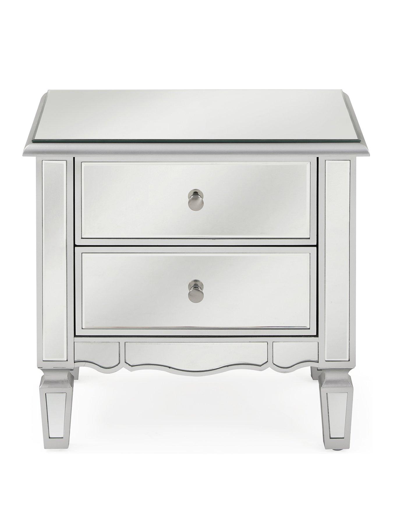 Image 2 of 7 of The Very Collection Mirage 2 Drawer Mirrored Bedside Chest&nbsp;- FSC&reg; Certified