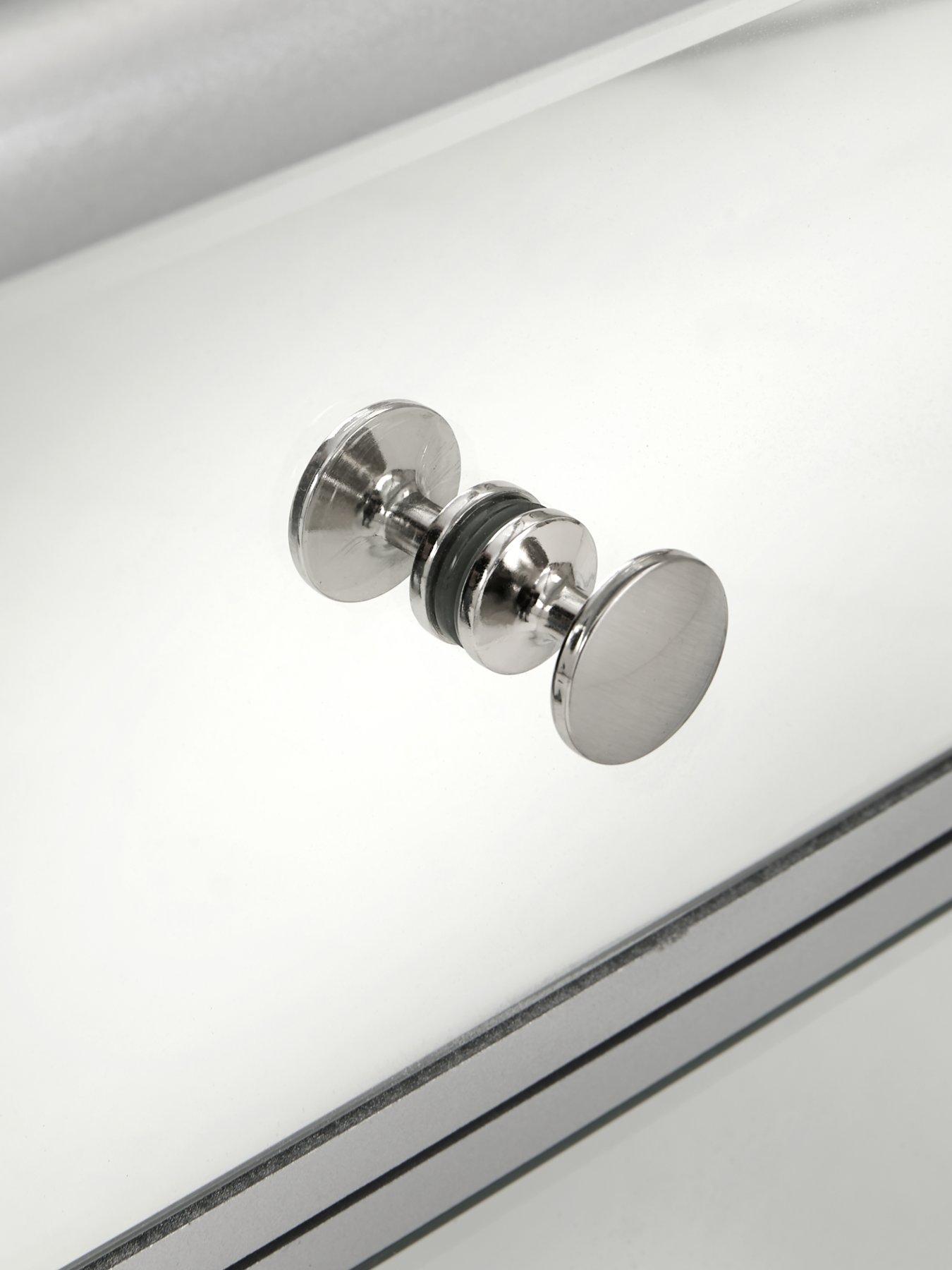 Image 5 of 7 of The Very Collection Mirage 2 Drawer Mirrored Bedside Chest&nbsp;- FSC&reg; Certified