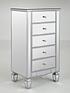  image of mirage-mirrored-5-drawer-chest