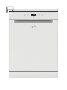 Whirlpool Supreme Clean WFC3C26 14-Place Dishwasher - White