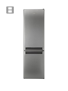 Whirlpool Supreme BSNF8151OX 59.5cm No Frost Fridge Freezer - Stainless Steel