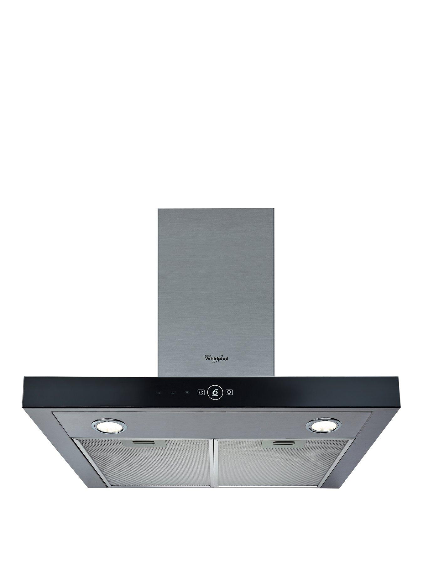 Whirlpool Akr746Ukix 60Cm Built-In T-Box Cooker Hood – Stainless Steel