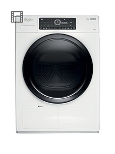 Whirlpool Supreme Care Premium+ HSCX10441 10kg Load, Heat Pump Tumble Dryer - White