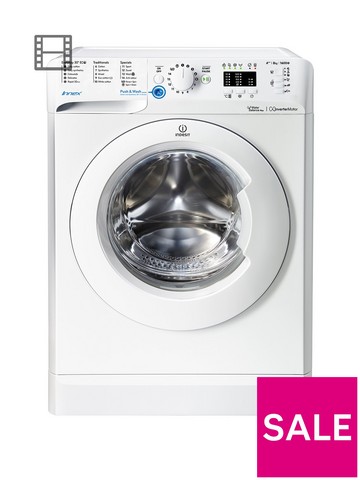 indesit bwa81683xw 8kgnbspload 1600 spin washing machine white