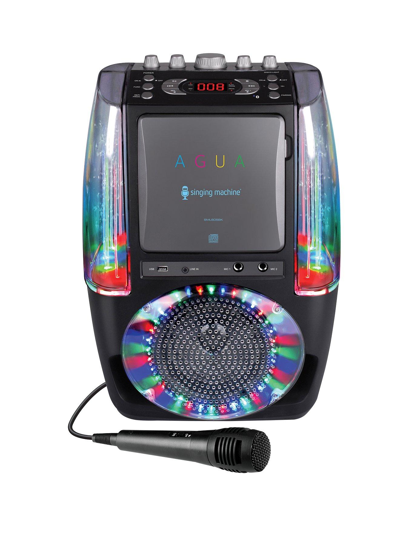 The Singing Machine Sml605 - Agua Black|