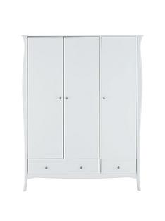 Baroque 3 Door, 2 Drawer Wardrobe