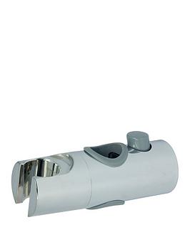 Product photograph of Triton Riser Rail Handset Holder - 22mm - Chrome from very.co.uk