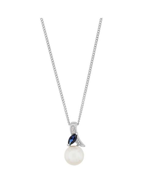 love-pearl-9ct-whitenbspgold-diamond-set-freshwater-pearl-and-created-sapphire-pendant