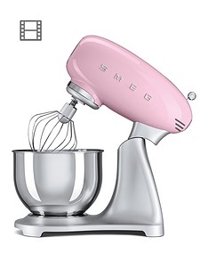 Smeg SMF01 Stand Mixer - Pink