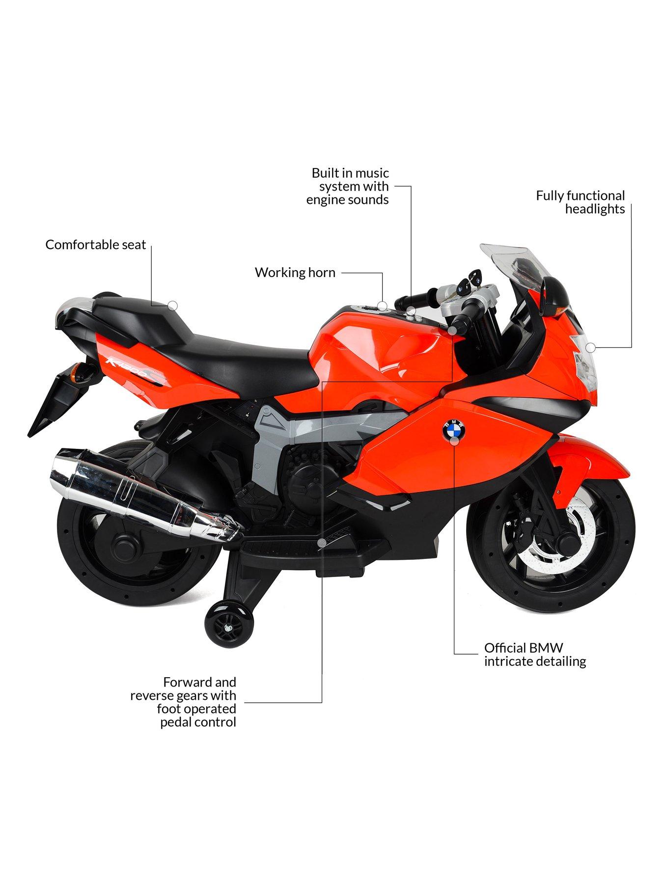 Bmw 12v ride on bike best sale