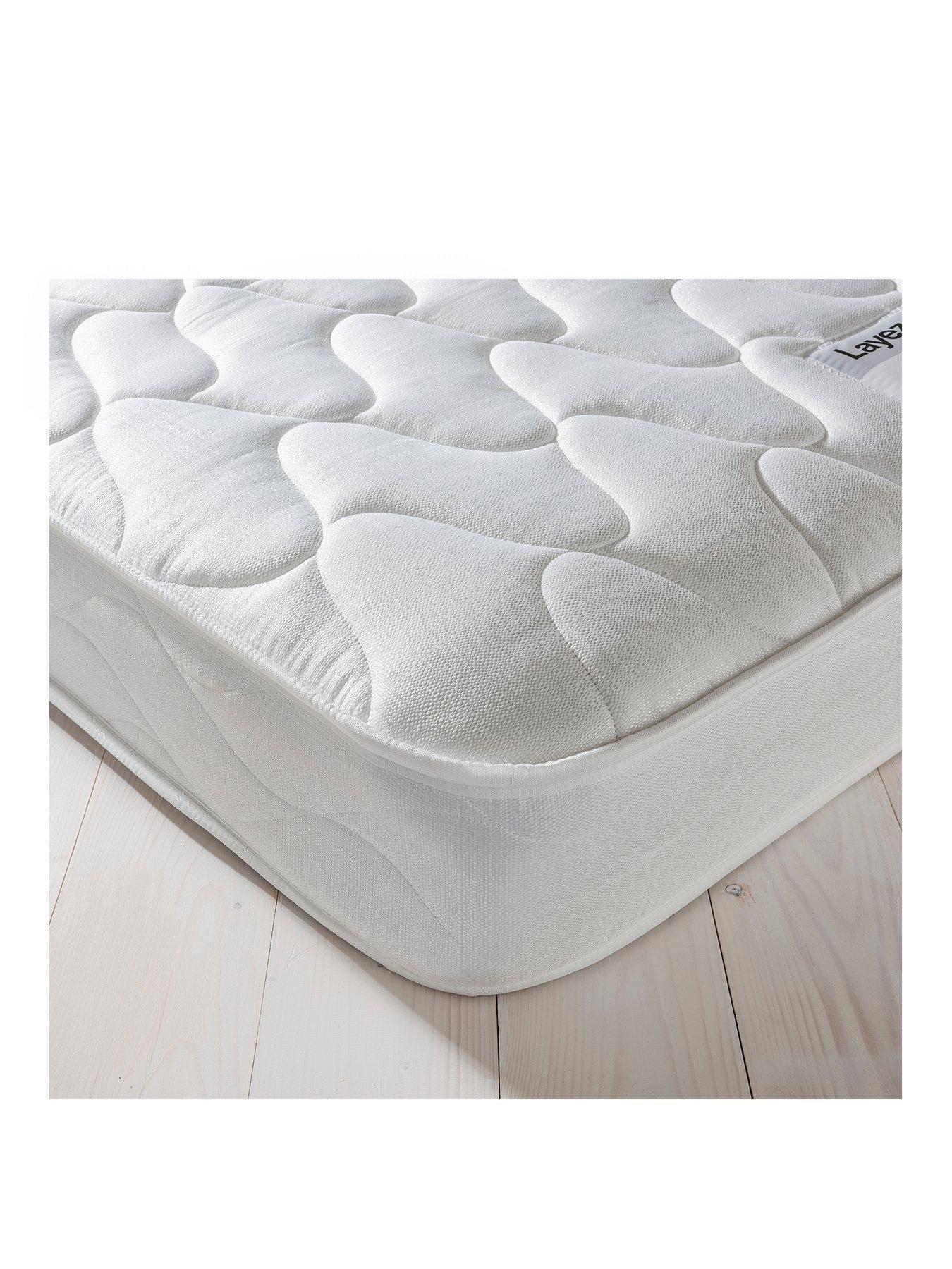 Product photograph of Layezee Fenner Bonnel Spring Mattress from very.co.uk