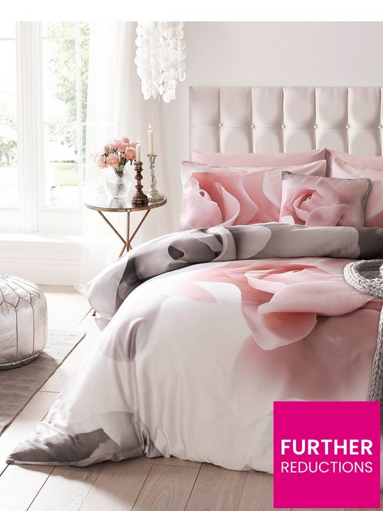 stillFront image of ted-baker-porcelain-rose-cotton-220-thread-count-duvet-cover