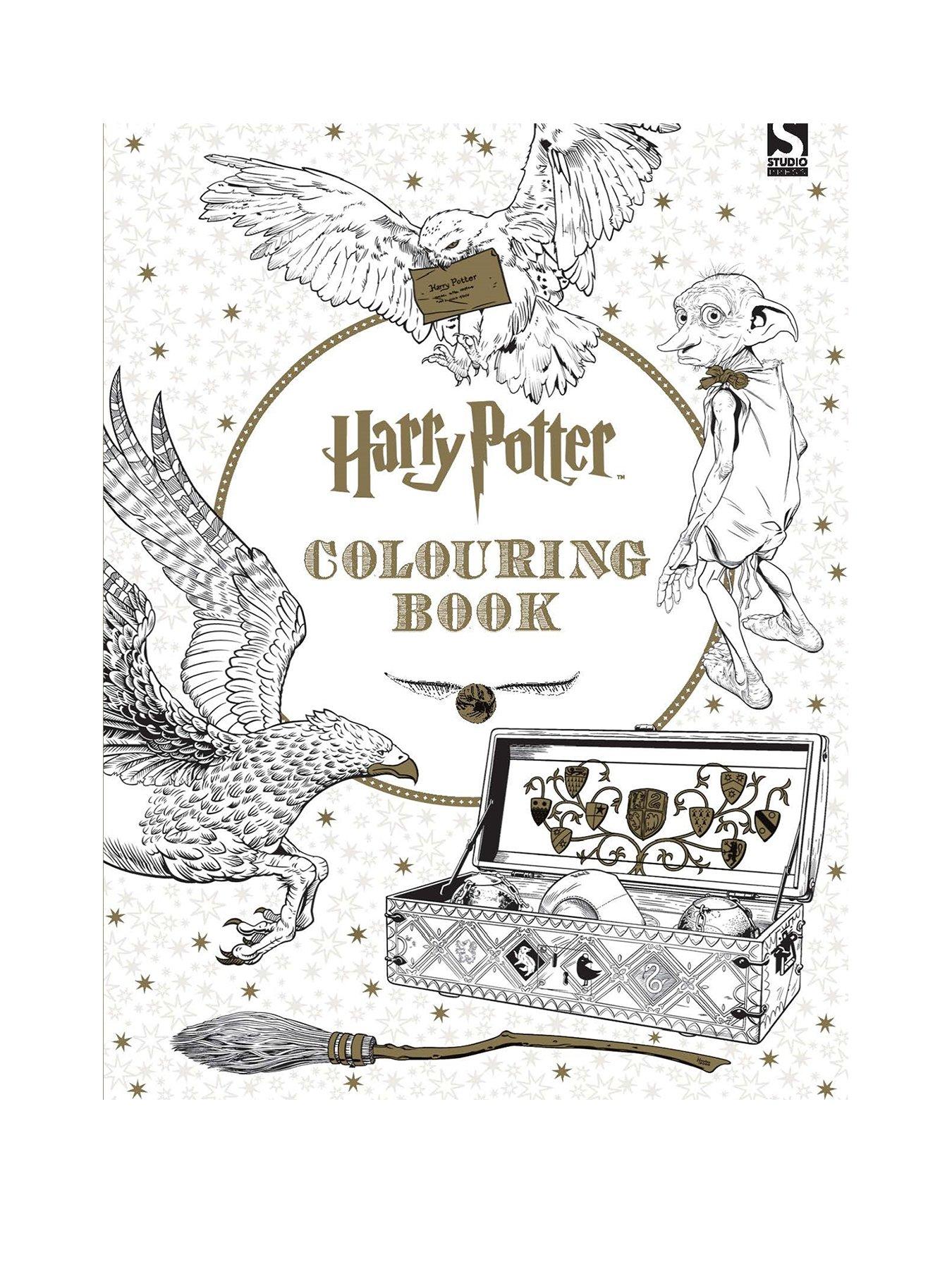 Harry Potter Coloring Book Review and flip through. HP and the Money Grab.  