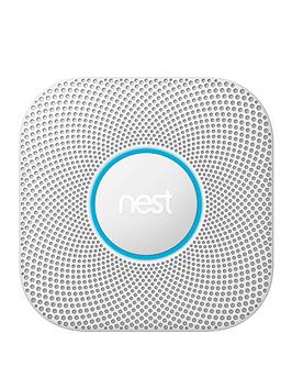 Product photograph of Google Protect 2nd Generation Smoke Alarm - Battery Operated from very.co.uk