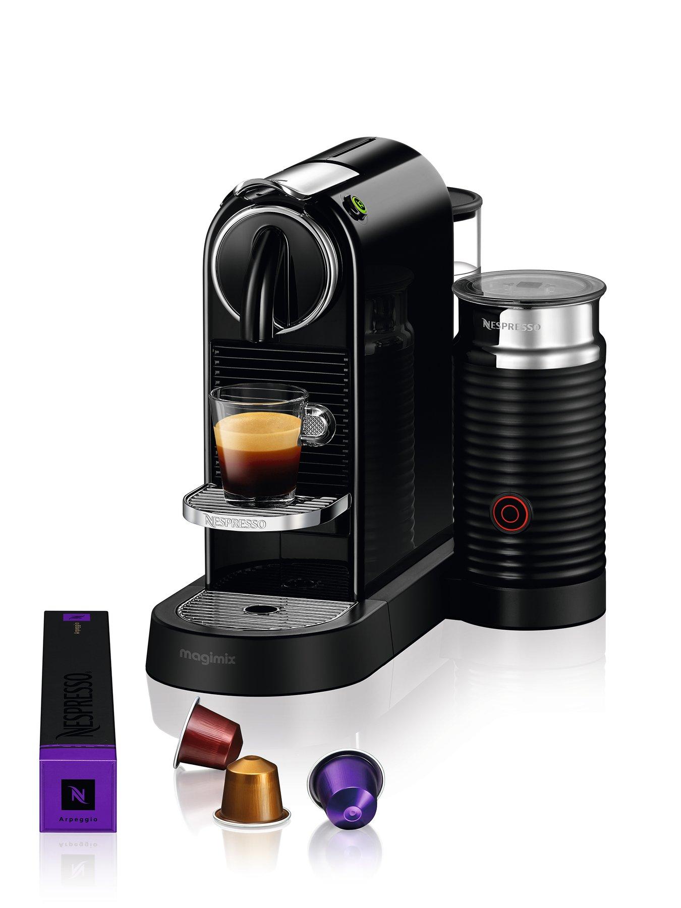 Nespresso by Magimix Citiz Pod Coffee Machine with Milk Frother