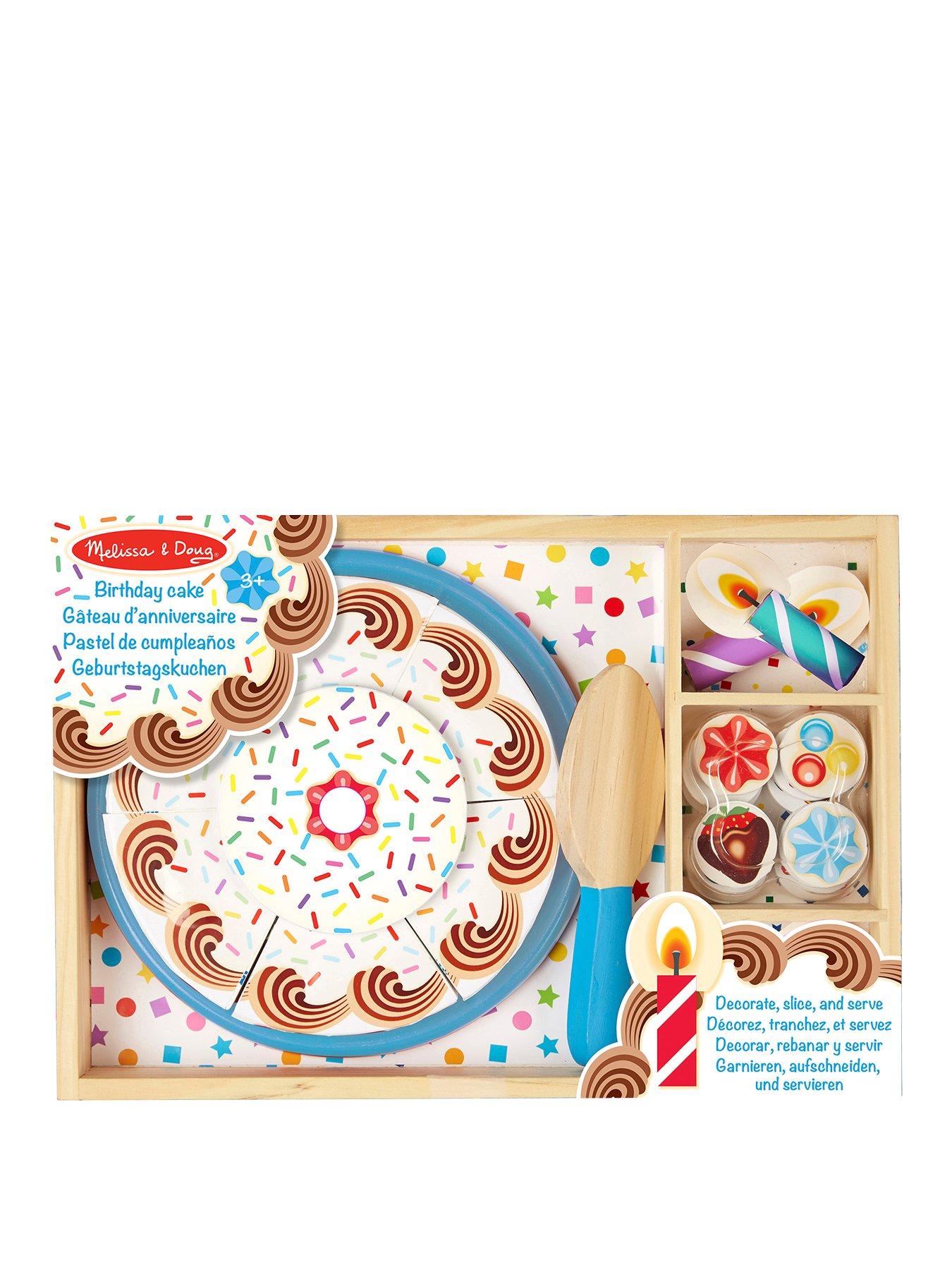 Melissa & Doug Wooden Birthday Cake