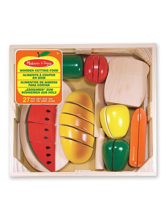 outfit image of melissa-doug-wooden-cutting-food-set