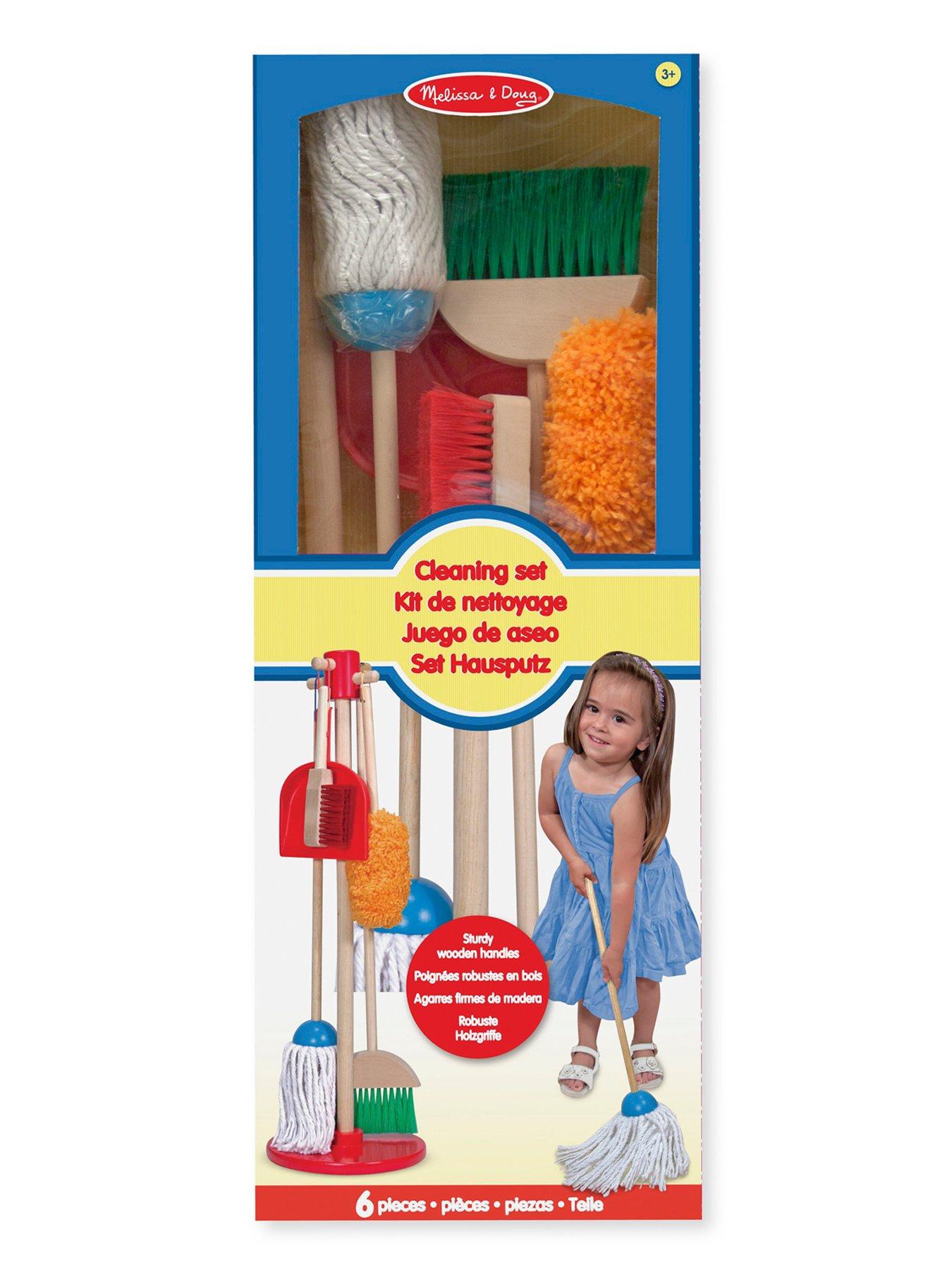 melissa and doug dust sweep mop set