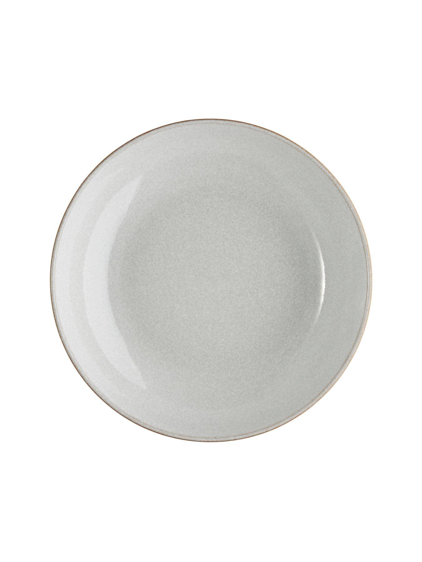 Image 3 of 5 of Denby Elements 4-piece Pasta Bowl Set - Light Grey