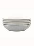  image of denby-elements-4-piece-pasta-bowl-set-light-grey