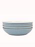  image of denby-elements-4-piece-pasta-bowl-set-blue