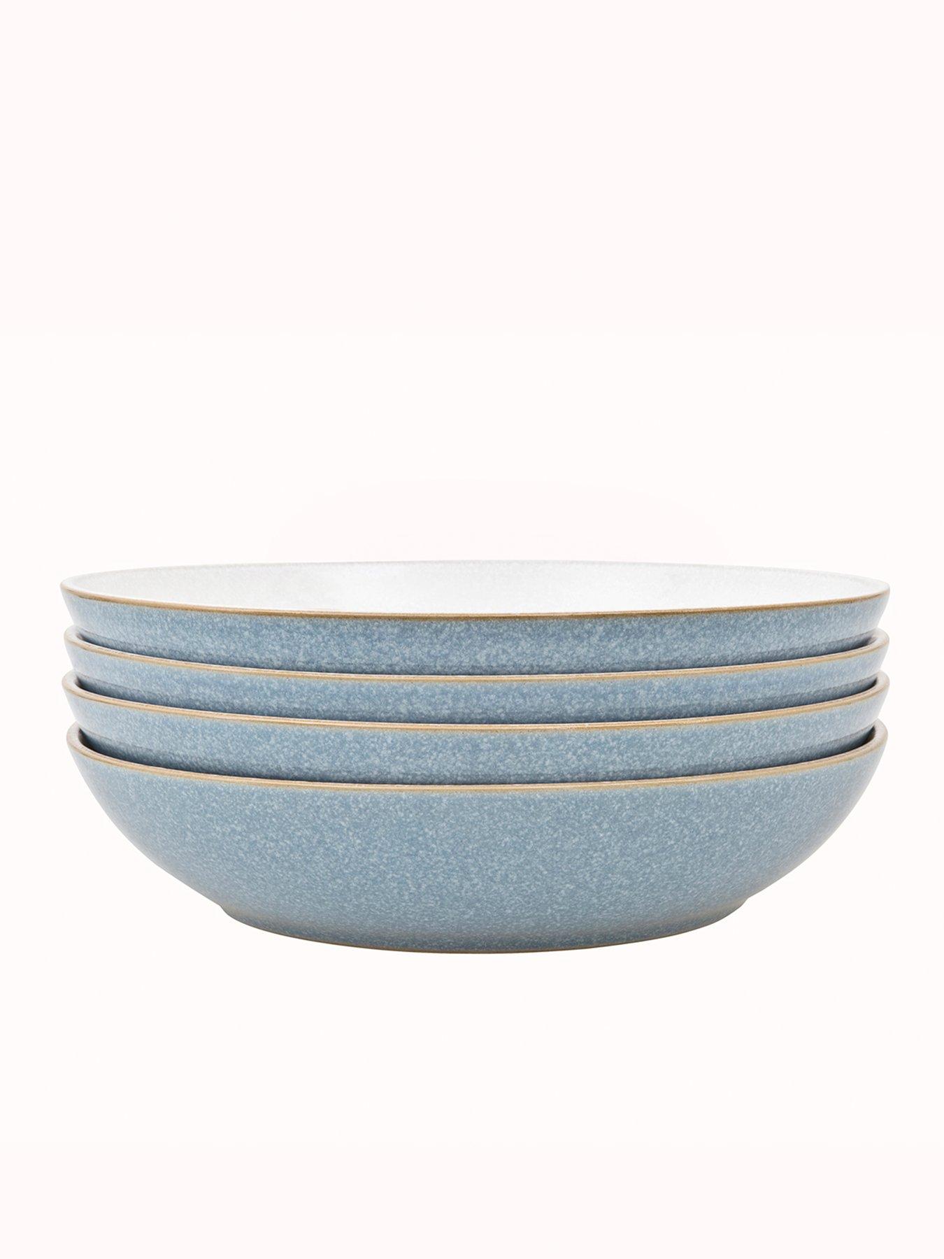 Image 2 of 5 of Denby Elements 4-piece Pasta Bowl Set - Blue