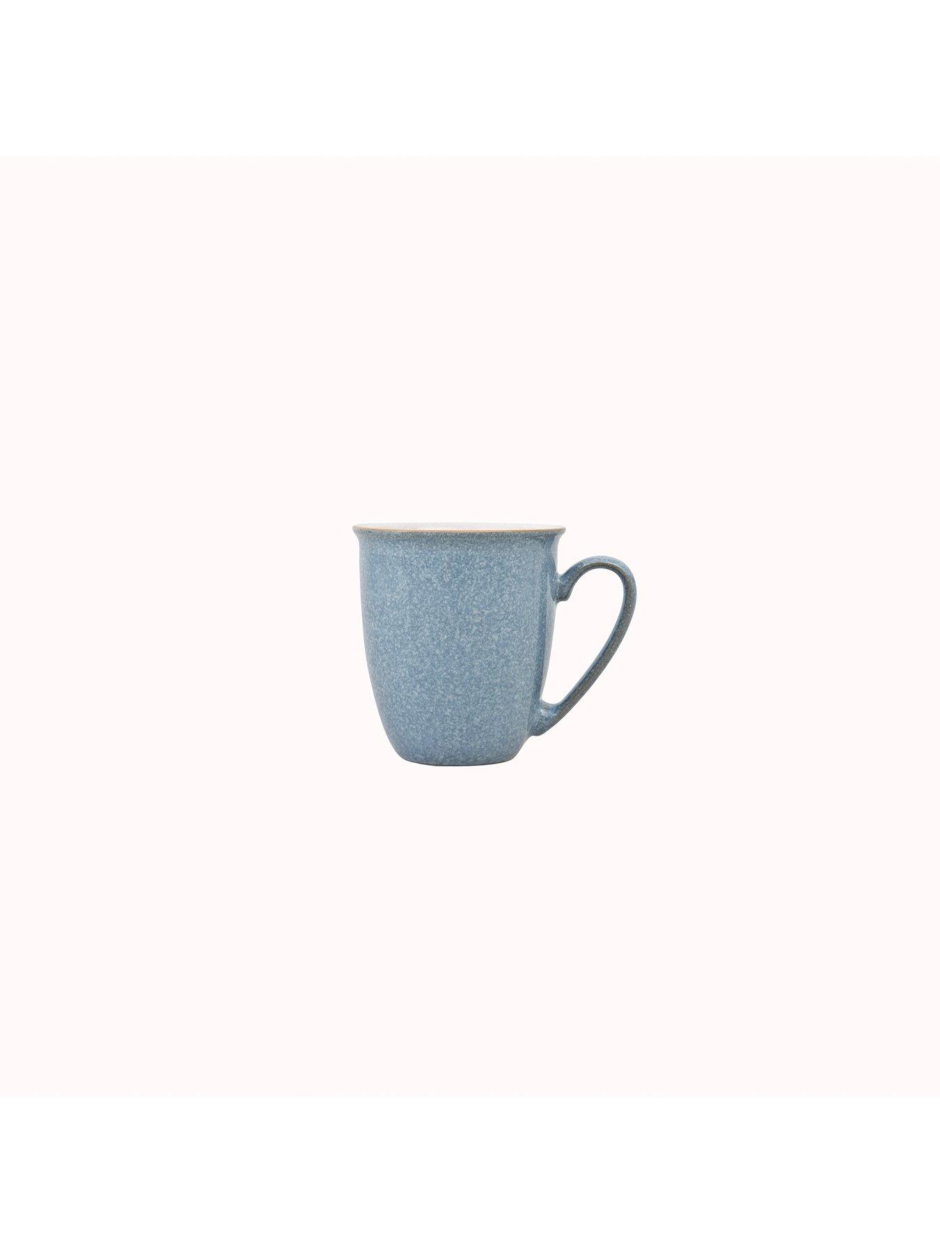Image 2 of 5 of Denby Elements Set of 4 Coffee Mugs &ndash; Blue