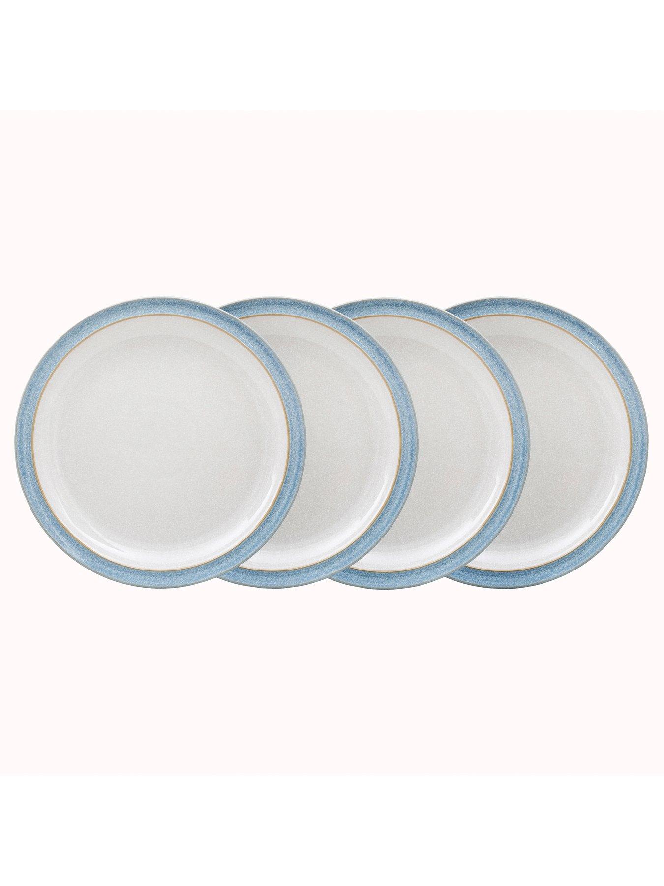 Denby blue dinner outlet set