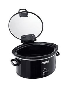 Crock-Pot 5.70-Litre Hinged Lid Slow Cooker