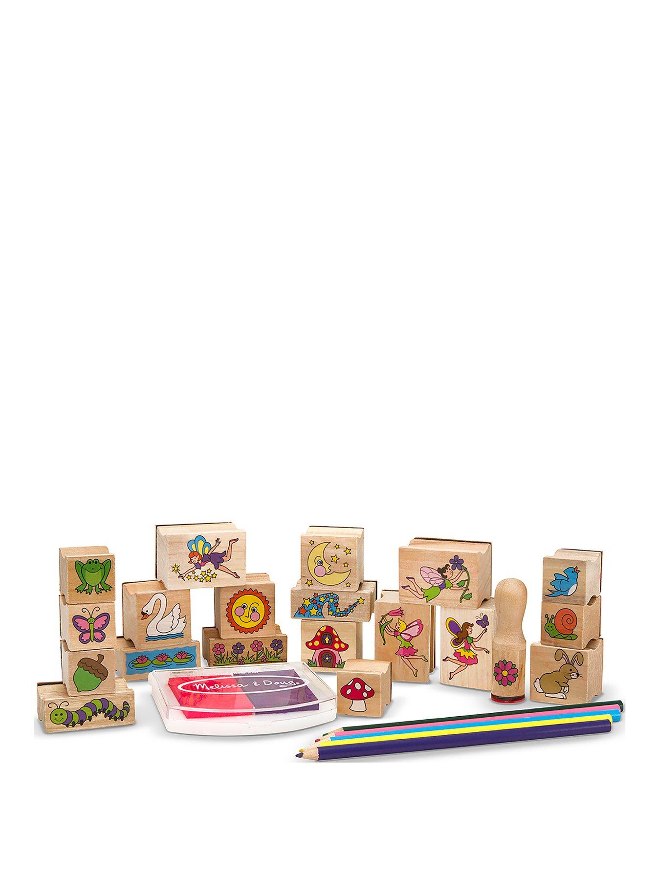 melissa and doug stamp set fairy