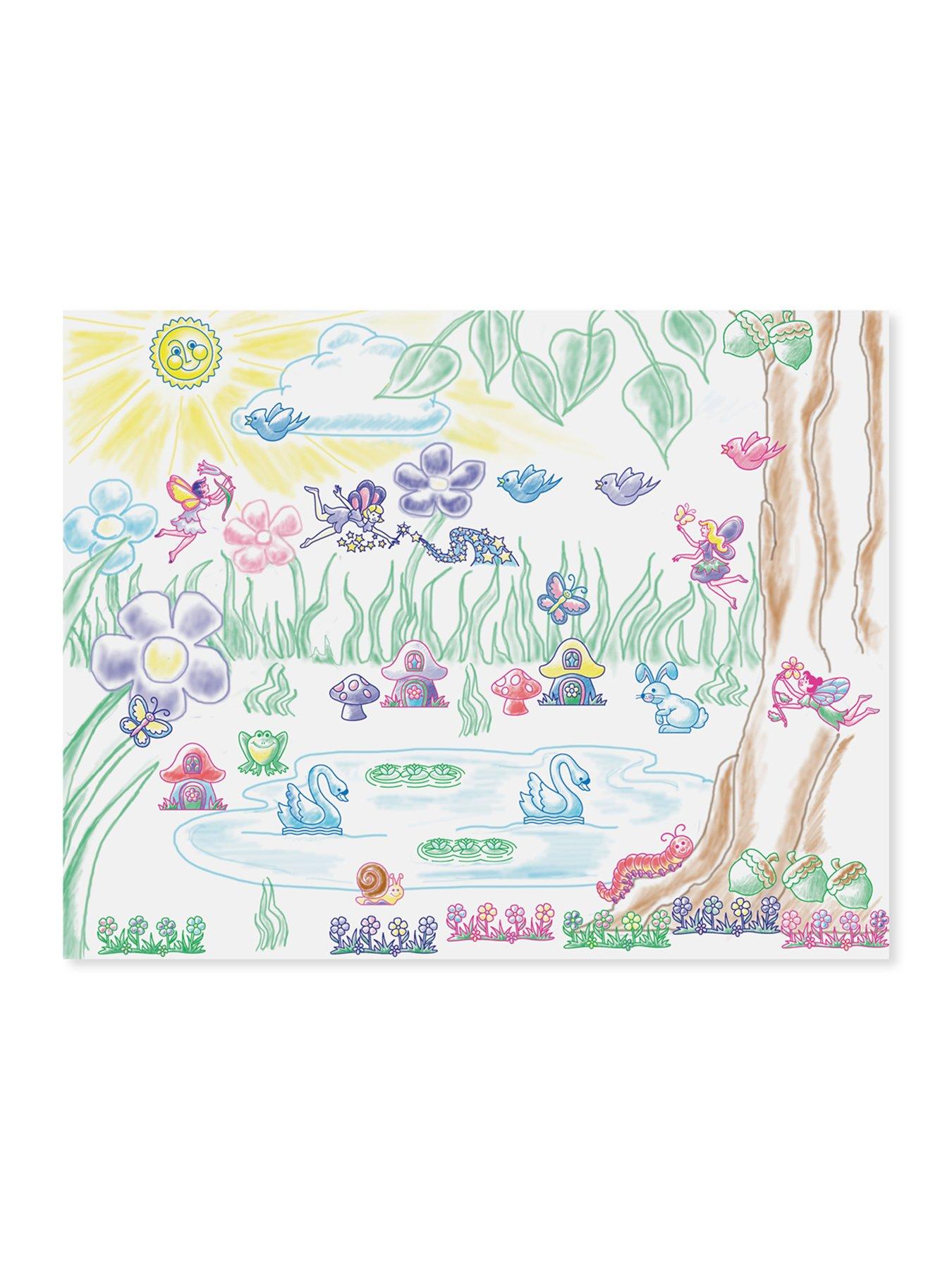 melissa and doug fairy stamp set