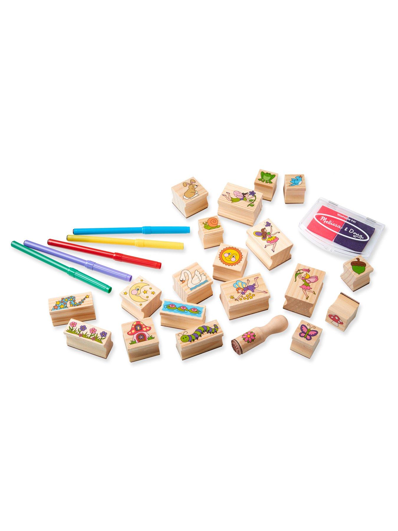 melissa and doug fairy garden stamp set