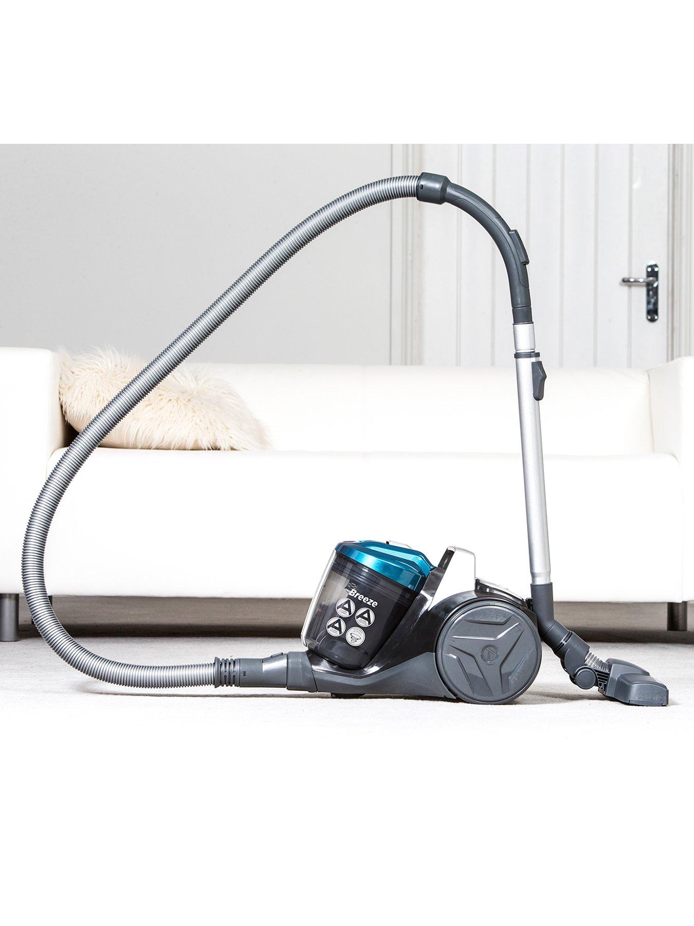 Hoover Breeze BR71BR01 Bagless Cylinder Vacuum Cleaner Green/Grey