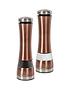  image of morphy-richards-accents-electric-salt-and-pepper-mills-ndash-copper