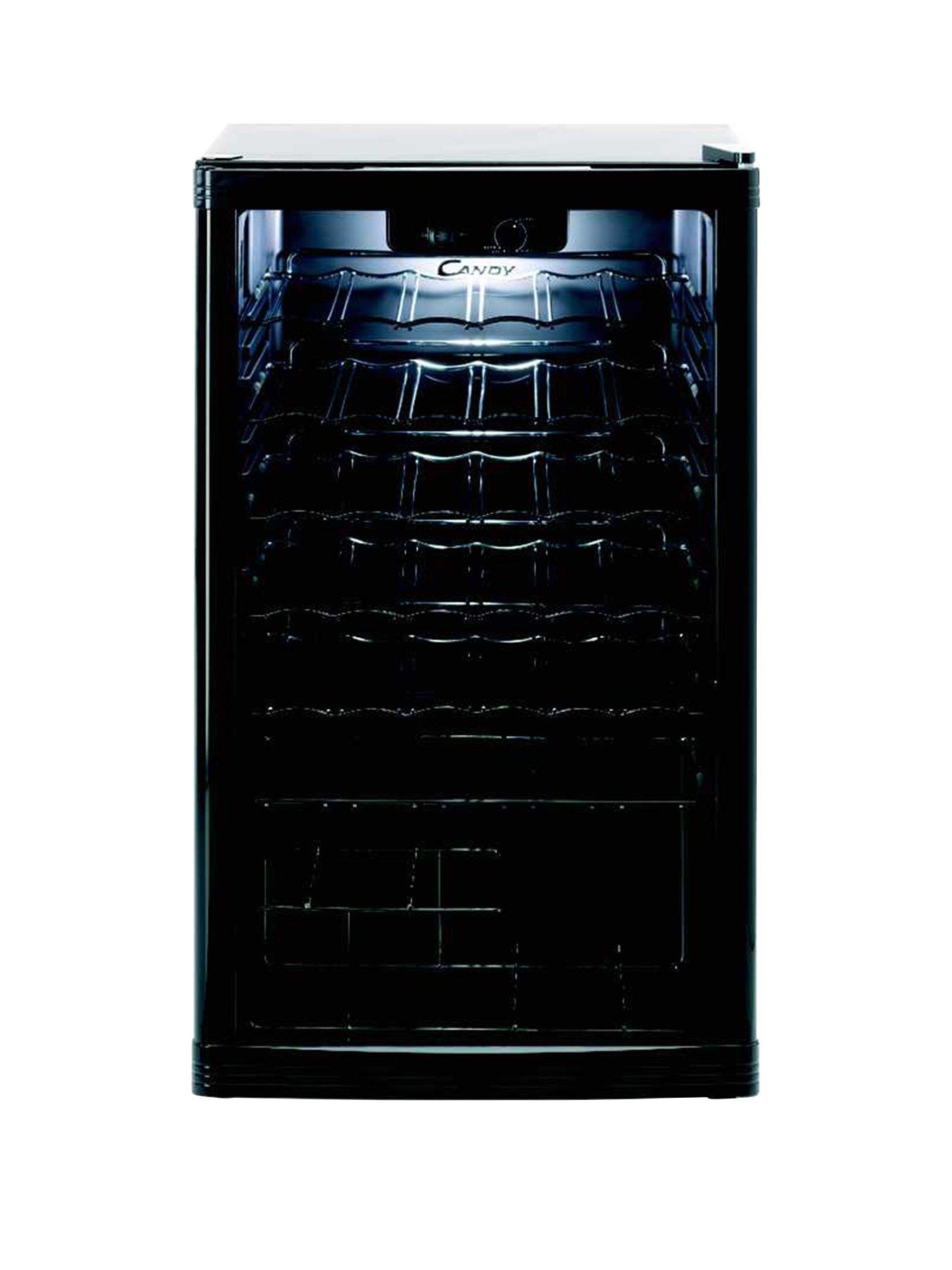 Candy Ccv150Bl 40-Bottle Wine Cooler – Black