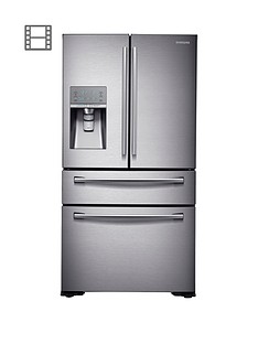 Samsung RF24HSESBSR/EU French Door Side By Side Fridge Freezer with SodaStream - Silver