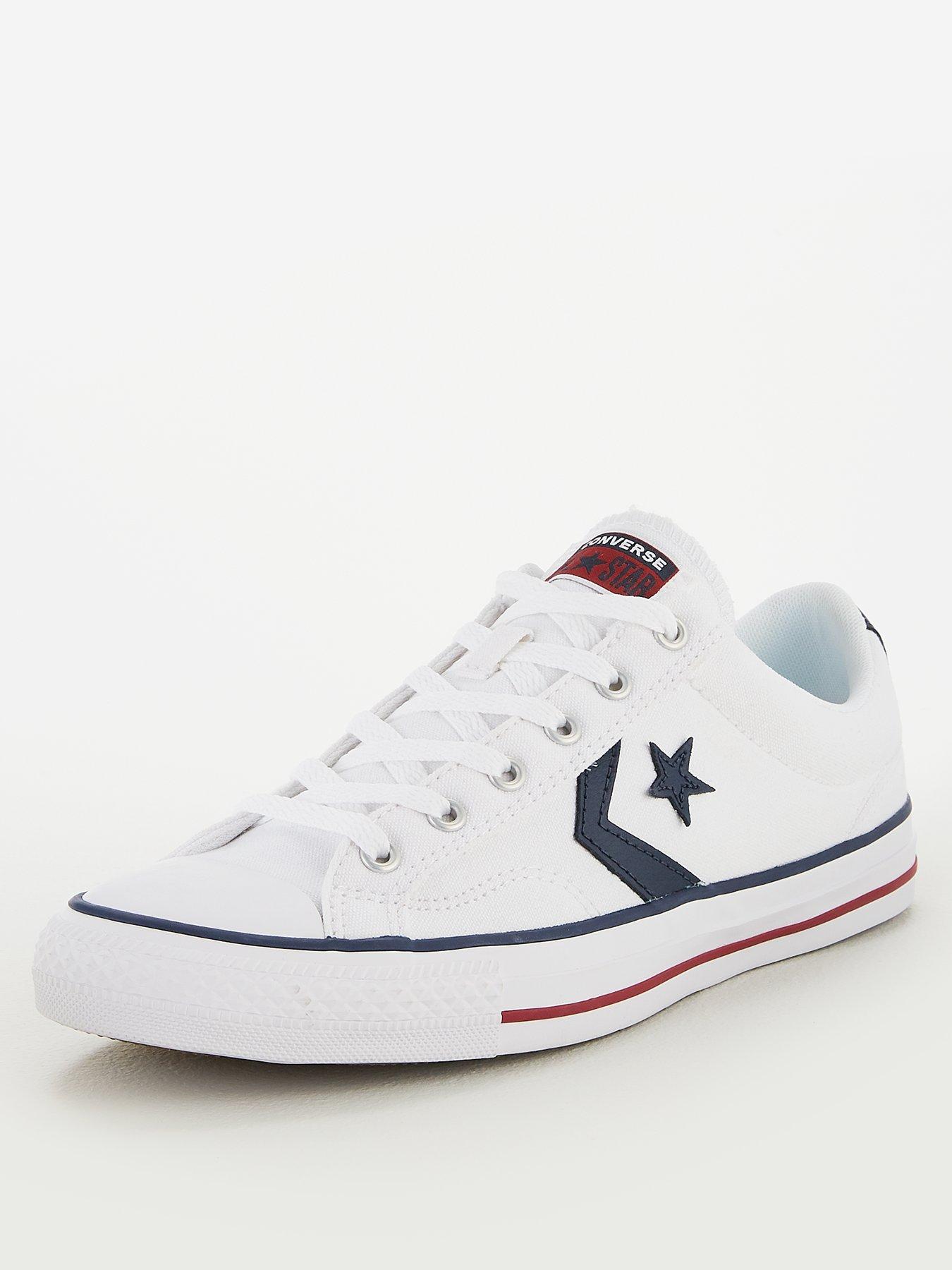 converse star player ox white